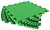 Мягкий пол разноцветный 30*30(см) 1(м2) с кромками 30МП (зеленый)